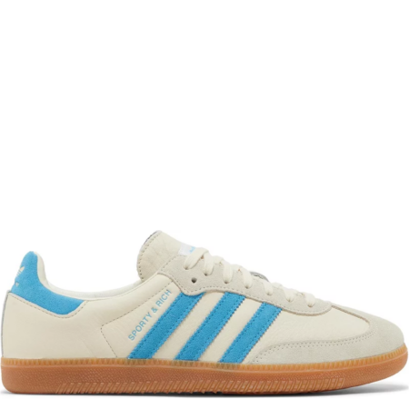 Adidas Samba OG Sporty Rich 'Cream Blue' (IE7096)