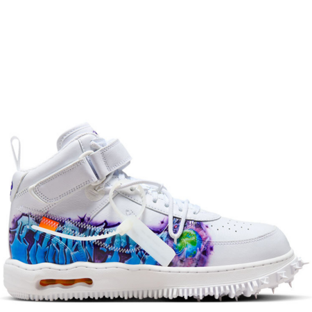 Nike Air Force 1 Mid Off-White 'Graffiti' (DR0500 100)