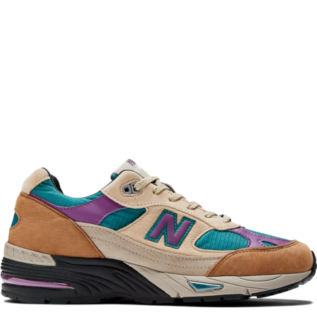 New Balance 991 Made in England Palace 'Taos Taupe Grape' (W) (W991PAL)