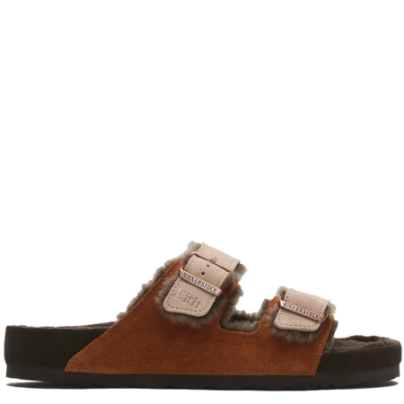 Birkenstock Arizona Shearling Kith 'Mink Dark Brown' (1023775)