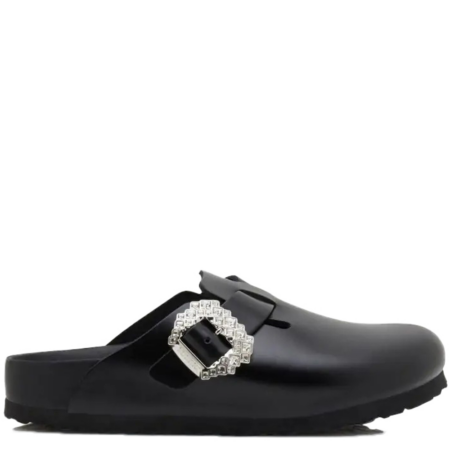 Birkenstock Boston Manolo Blahnik 'Black' (122 2132 0001)