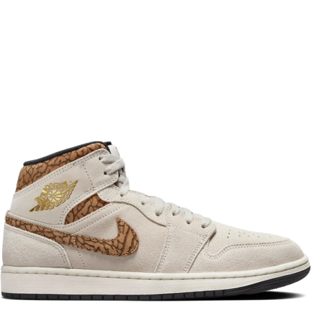 Air Jordan 1 Mid SE 'Brown Elephant' (DZ4129 102)