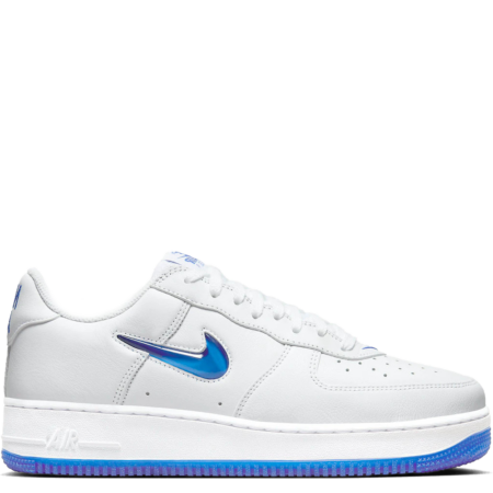 Nike Air Force 1 Jewel 'Color of the Month - White Hyper Royal' (FN5924 102)