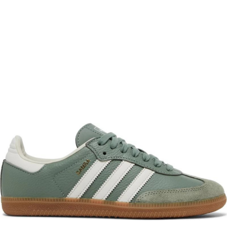 Adidas Samba OG 'Silver Green Gum' (W) (IE7011)