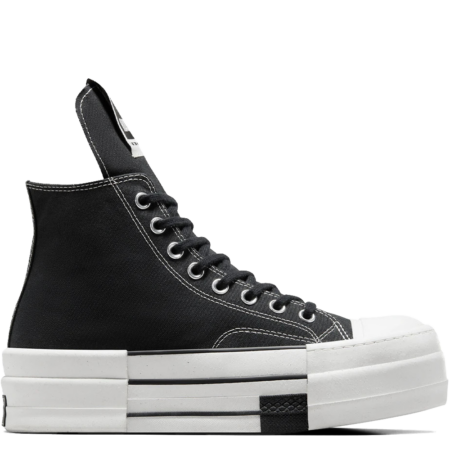 Converse DRKSHDW DBL DRKSTAR Chuck 70 High Rick Owens 'Black' (A04954C)