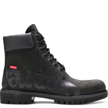 Timberland 6 Inch Premium Waterproof Boot Supreme 'Big Logo - Black' (TB 0A2MSQ 001)