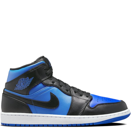 Air Jordan 1 Mid 'Black Royal Blue' (DQ8426 042)