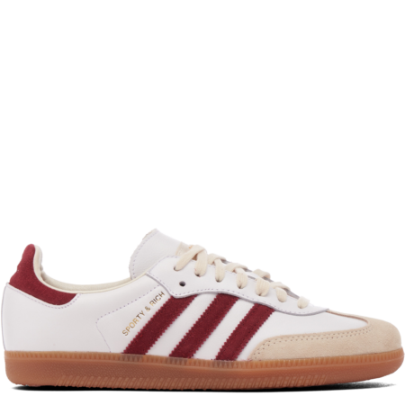 Adidas Samba OG Sporty & Rich 'White Core Burgundy' (IF5660)