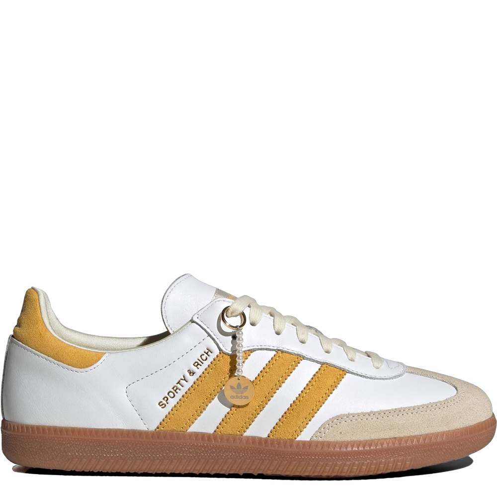 Adidas Samba OG Sporty Rich White Bold Gold sepatu adidas anak original murah shoes for women Teka marburgShops