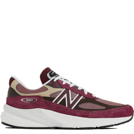 New Balance 990v6 Made in USA Teddy Santis 'Burgundy Tan' (U990BT6)