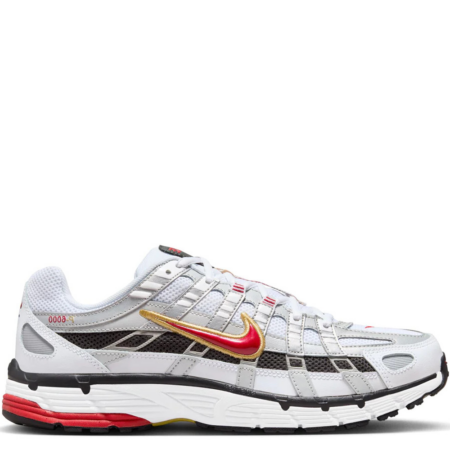 Nike P-6000 'Platinum Varsity Red' (CD6404 102)