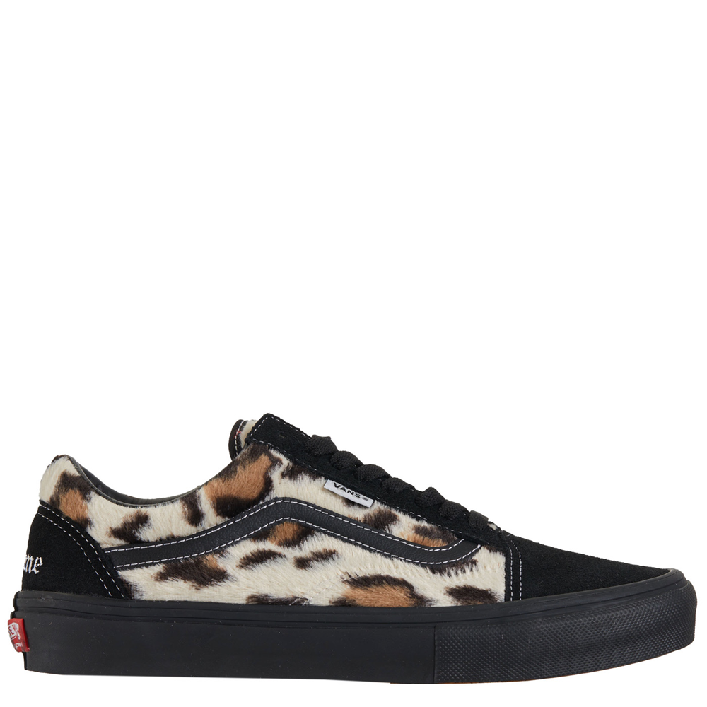 Vans Skate Old Skool Supreme Leopard Pack Black Pluggi