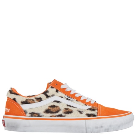 Vans Skate Old Skool Supreme 'Leopard Pack - Orange' (SUP OS LEOPARD ORG)