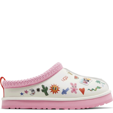 UGG Tazz Slipper Kids 'Pop Sketch' (1154433K WHT)