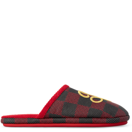 Louis Vuitton Palace Slipper ‘Damier Pop – Red’ (1ACN6R)