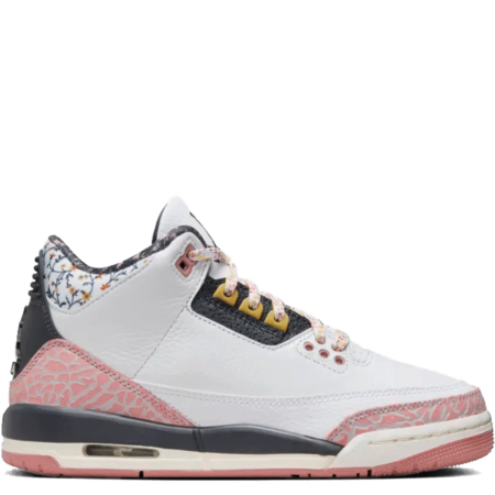 Air Jordan 3 Retro GS 'Red Stardust' (441140 100)