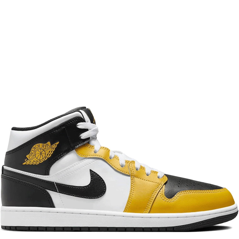 Black and yellow jordans size 7 2025