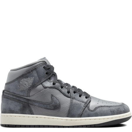 Air Jordan 1 Mid 'Distressed Smoke Grey' (W) (FJ3448 001)