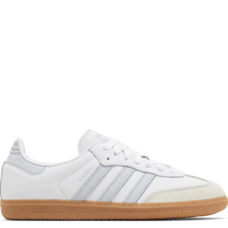 Adidas Samba OG 'White Halo Blue Gum' (W) (IE0877)