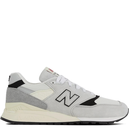 New Balance 998 Made in USA Teddy Santis 'Grey Black' (U998GB)