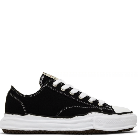 Maison Mihara Yasuhiro Peterson OG Sole Canvas Low 'Black' (A01FW702 BLK)