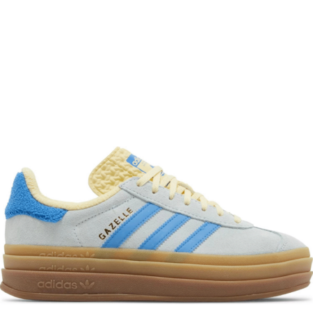 Adidas Gazelle Bold 'Almost Blue Yellow' (W) (IE0430)
