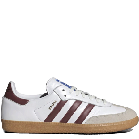 Adidas Samba OG 'White Burgundy Gum' (IF3813)