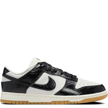 Nike Dunk Low LX 'Black Croc' (W) (FJ2260 003)