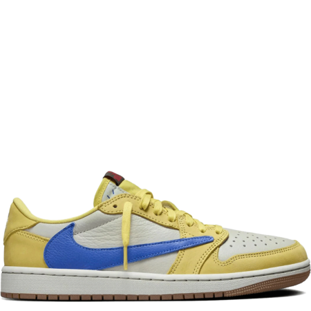 Air Jordan 1 Retro Low OG SP Travis Scott 'Canary' (W) (DZ4137 700)