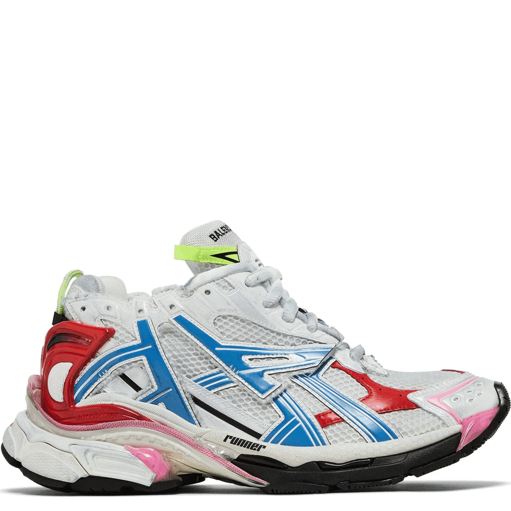 Blue and red balenciaga runners discount