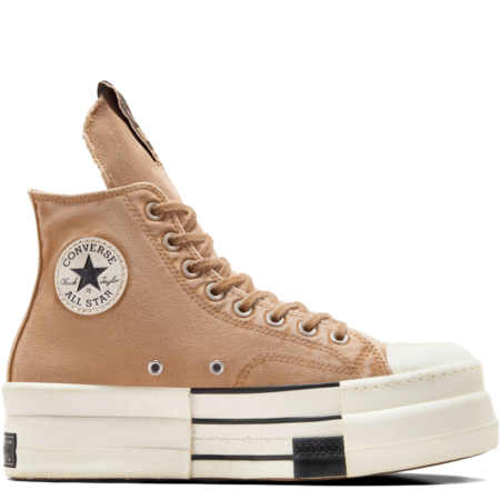 Converse DRKSHDW DBL DRKSTR Chuck 70 High Rick Owens 'Washed Canvas Pack - Blonde' (A06756C)